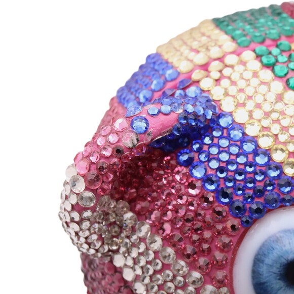 Gucci GG Teddy Bear Shoulder Bag Swarovski Crystals Multicolor - Picture 9 of 9